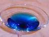 Beautiful Blue Vodka Martini. Recipe by southern_gal12000