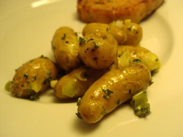 Dijon Parsley Potatoes. Photo by dicentra
