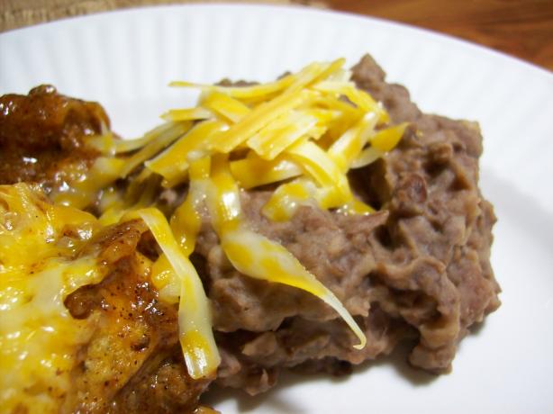 Gloria's Refried Beans. Photo by Chef shapeweaver &copy;