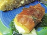 Baked Mozzarella Wrapped in Prosciutto