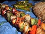 Honey Glazed Chicken Kabobs