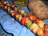 Honey Glazed Chicken Kabobs