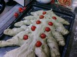 Matcha Christmas Tree Bread