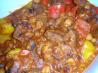 Rioja Beef With Chickpeas, Peppers and Saffron