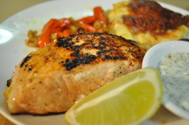 Lime and Garlic Salmon With Lime Mayonnaise. Photo by I'mPat