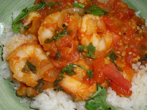 Prawn ( Shrimp ) Rougaille. Photo by Karen Elizabeth
