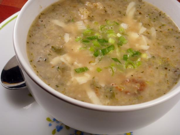 Broccoli Cauliflower Soup. Photo by Lori Mama