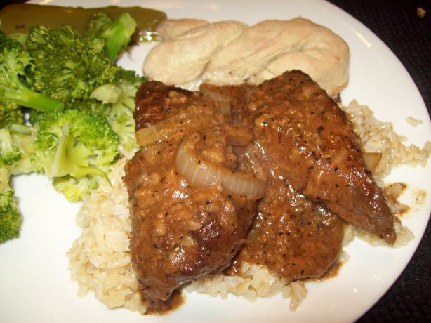 Liver and Onions W/ Gravy. Photo by David04