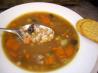 Beef Barley Soup in the Slow Cooker. Recipe by Sage