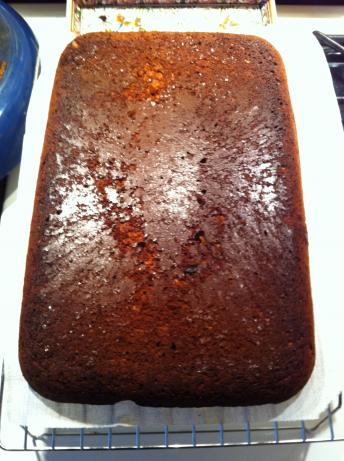 Healthy Carrot Cake. Photo by Ingrid Nicolich-Obregon