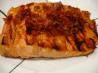 Bourbon Glazed Salmon With Peanuts and Bacon. Recipe by breezermom