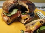 Ham and Mushroom Burger (No Bread Bun)