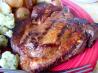 Grilled Honey-Garlic Pork Chops. Recipe by AZPARZYCH