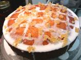 Lemon Ginger Oatmeal Cake W/Cranberries