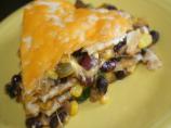 Black Bean Tortilla Pie