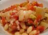Baked Vegetables With White Beans. Recipe by smellyvegetarian