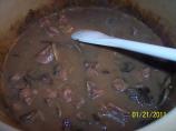 Slow Cooker Beef & Mushrooms