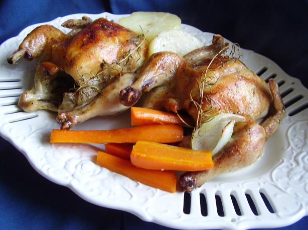 Baked Cornish Game Hens. Photo by NoraMarie