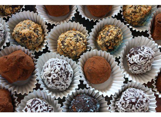 Chocolate Truffles (Vegan). Photo by Lisa Clarice