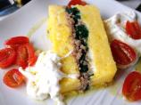 Layered Polenta Loaf With Italian Sausage & Cheese