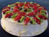 Pavlova With Lemon Cream and Berries. Recipe by gailanng