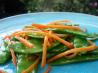 Snow Pea and Carrot Saute. Recipe by HokiesMom