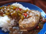 Cajun Smothered Pork Chops