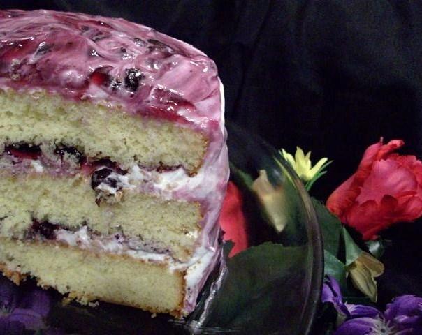 Blueberry Stack Cake. Photo by 2Bleu