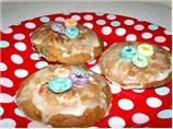 Fruit Loop Cookies and Orange Icing