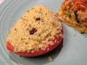 Herb Couscous Stuffed Tomatoes. Recipe by I'mPat