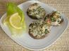 Surf and Turf Stuffed Mushrooms. Recipe by BearsFanJeff