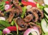 Raspberry-Balsamic Mushrooms