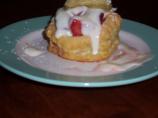 Strawberry Pastries with Lemon Cream