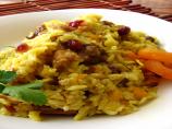Savory Curried Rice With Dried Fruit