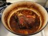 Dutch Oven Garlic Rosemary Studded Venison Rump. Recipe by Posiespocketbook