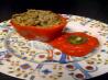 Stuffed Thyme Bell Peppers. Recipe by Boomerang Longhorn