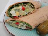 Egg and Lettuce Wrap. Photo by Debbwl