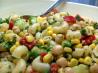 Pasta and Chickpea Salad. Recipe by I'mPat