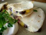 Corn, Black Bean and Red Onion Quesadillas. Photo by *Parsley*