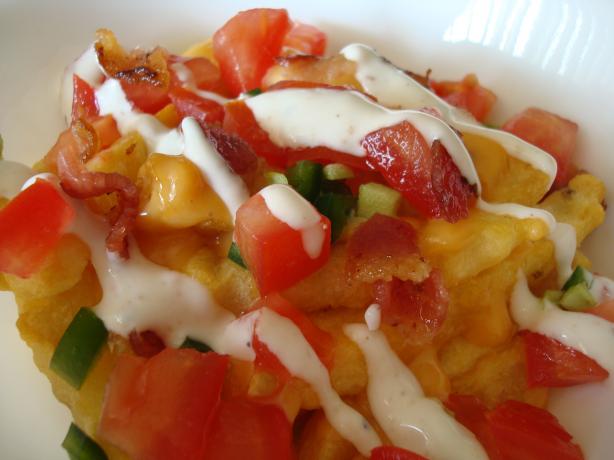 Baked Cheese Fries. Photo by Starrynews