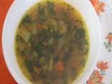 Warming Lentil Soup With Kale & Rice