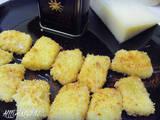 Honey Glazed Fried Manchego Cheese. Photo by alligirl