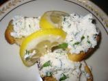 Lemon Herb, Homemade Ricotta & Roasted Tomato Crostini. Photo by SarasotaCook