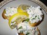 Lemon Herb, Homemade Ricotta & Roasted Tomato Crostini. Recipe by SarasotaCook