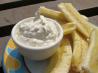 Bananas and Cheesecake Dipping Sauce
