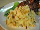 Mashed Potatoes with Onions and Pine Nuts