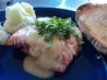 Grilled Salmon With Basil and Hollandaise Sauce. Recipe by BakinBaby