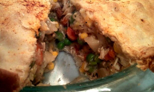 Turkey Pot Pie. Photo by Wendelina