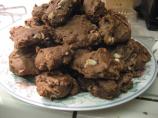 Pumpkin Double Chocolaty Chip Pecan Cookies