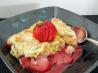 Baked Strawberry Cobbler